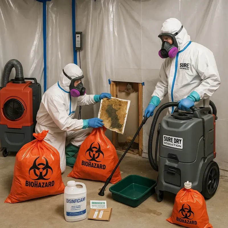 Contaminated Water Handling Protocols process in Ashburnham, MA