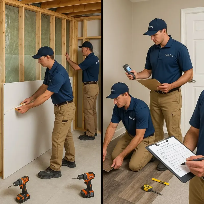 Repairs and Reconstruction process in Ashburnham, MA